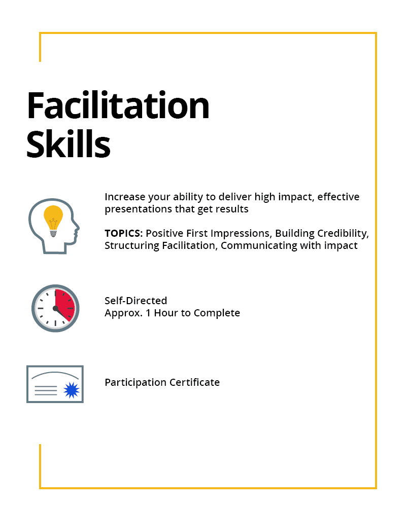 Facilitation Skills Banner | NSCDA