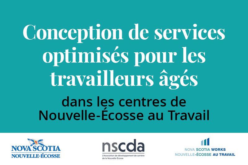 Bannière de conception de services optimisés pour les travailleurs âgés | NSCDA
